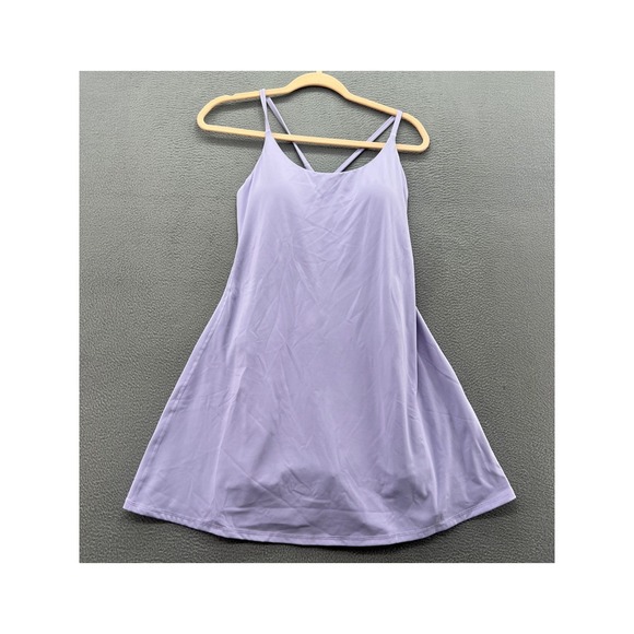HALARA Dresses & Skirts - Halara Lavender Purple Everyday Activity Dress with Shorts and Bra Small NWT